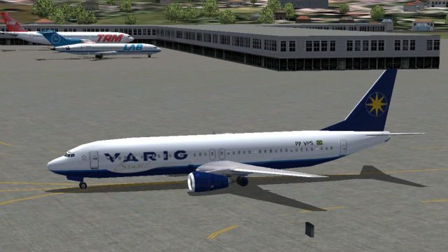 Screenshot 1 — Varig Brasil Boeing 737-400