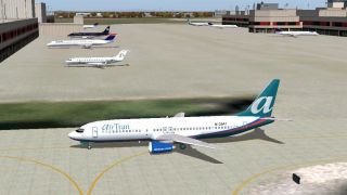 Screenshot 1 — AirTran Boeing 737-400 N126AT
