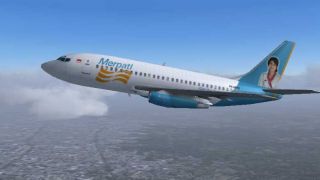 Screenshot 3 — Merpati Boeing 737-200 HARI