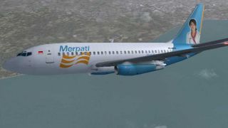 Screenshot 2 — Merpati Boeing 737-200 HARI