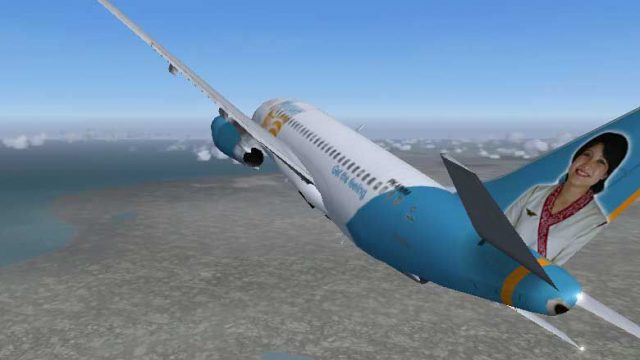 Screenshot 1 — Merpati Boeing 737-200 HARI