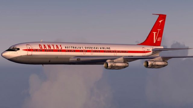 Screenshot 1 — Travolta Boeing 707 Update