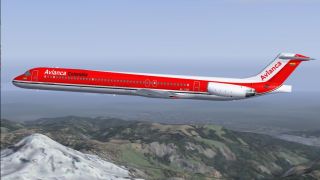 Screenshot 1 — Avianca Colombia MD-83