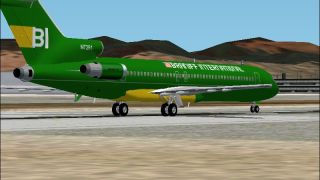Screenshot 1 — Braniff Boeing 727-27C N7281