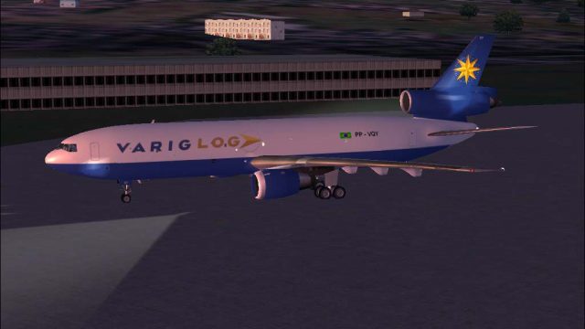Screenshot 1 — Varig Carog Douglas DC-10-30