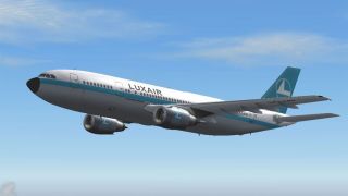 Screenshot 1 — Luxair Airbus A300B4-200 LX-LGP