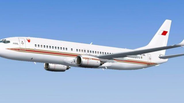 Screenshot 1 — Royal Bahrain Flight BBJ2