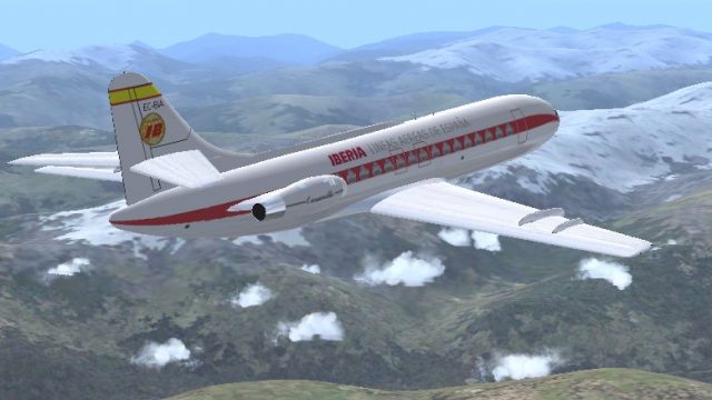 Screenshot 1 — Iberia SE210 Caravelle EC-BIA