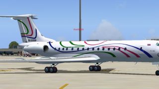 Screenshot 1 — RusAir Tupolev Tu-134A