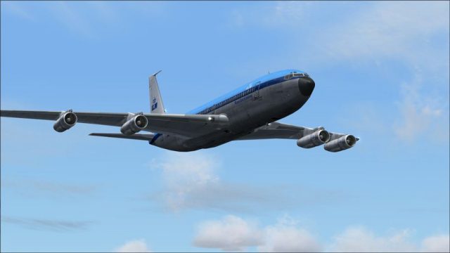 Screenshot 1 — KLM Boeing 707 HP-BUE