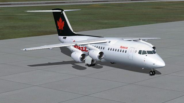 Screenshot 1 — Air Canada Jazz BAe 146-200