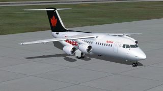 Screenshot 1 — Air Canada Jazz BAe 146-200