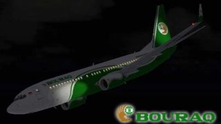 Screenshot 4 — Bouraq Indonesia Boeing 737-800 PK-XXX