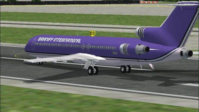 Screenshot 1 — Braniff Boeing 727-200 N351PA