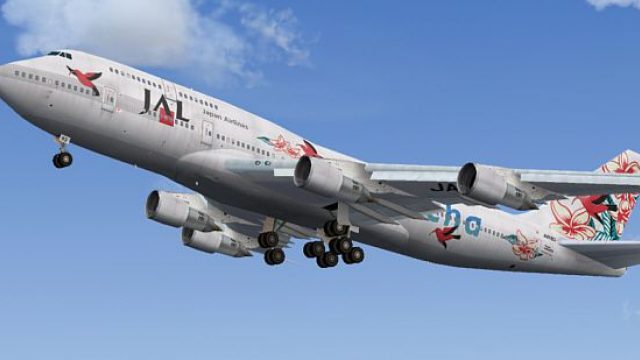 Screenshot 1 — JAL Reso'cha Boeing 747-300