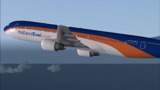 Screenshot 4 — HollandExel Boeing 737-31A/ER