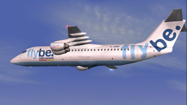 Screenshot 1 — Flybe BAe 146 AI Package