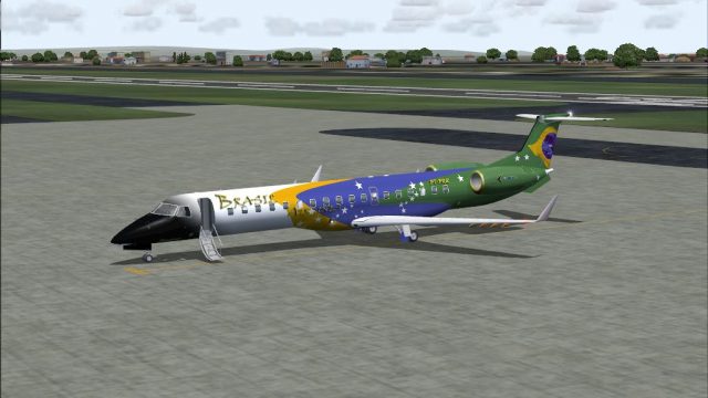 Screenshot 1 — Brasil Airlines ERJ-145XR W/Airstair