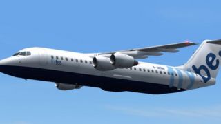 Screenshot 2 — Flybe BAe 146-300 AI Package 2