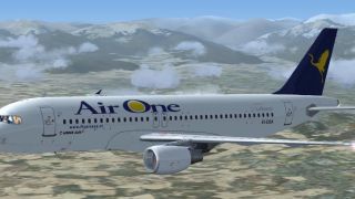 Screenshot 2 — Airbus A320-214, AirOne