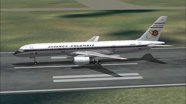 Screenshot 1 — Avianca Colombia Boeing 757-200