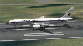 Screenshot 1 — Avianca Colombia Boeing 757-200