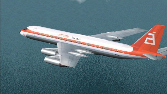 Screenshot 1 — Area Ecuador Convair CV990A