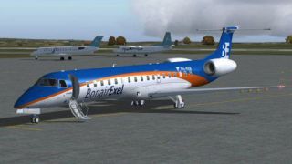 Screenshot 1 — BonairExel (Dutch Eagle Express) ERJ-145
