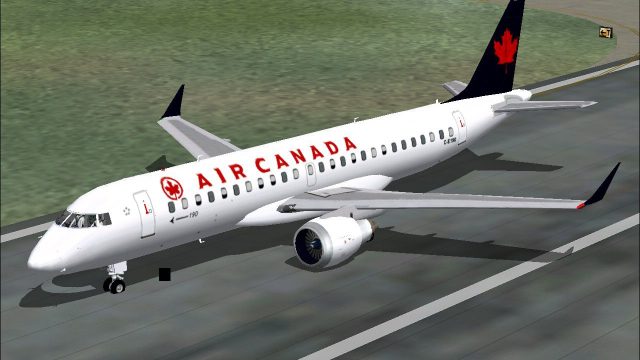 Screenshot 1 — Embraer 190 Paint Fixes