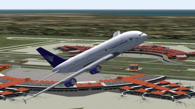 Screenshot 1 — Garuda Indonesia Airbus A380