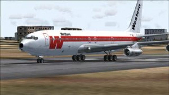 Screenshot 1 — Western Boeing 707 N1503W
