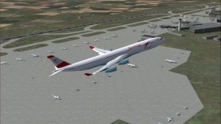 Screenshot 1 — Austrian Airlines Airbus A340-300