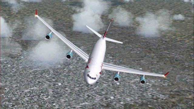 Screenshot 1 — Austrian Airlines Airbus A340-200