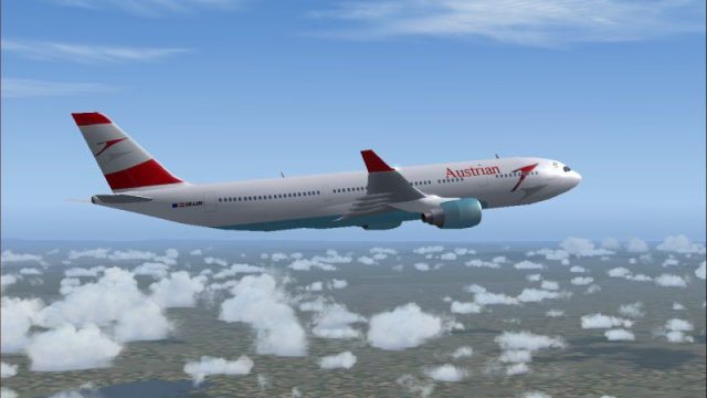 Screenshot 1 — Austrian Airlines Airbus A330-200