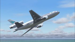 Screenshot 1 — Garuda McDonnell Douglas DC-10 Hybrid