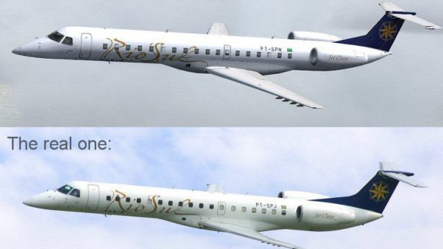 Screenshot 1 — Rio Sul Embraer ERJ-145 PT-SPN