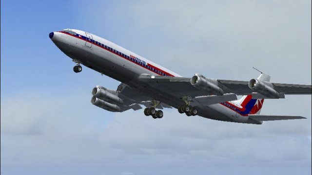 Screenshot 1 — Air Malta 707-320 ADV Update