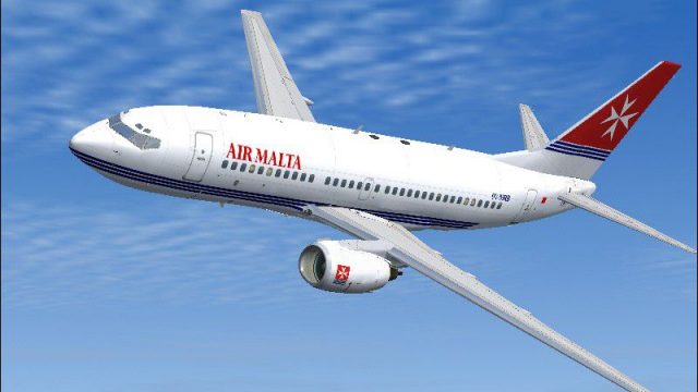 Screenshot 1 — Air Malta Boeing 737-700 OY-MBB