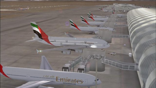 Screenshot 1 — Emirates Airbus A380-100