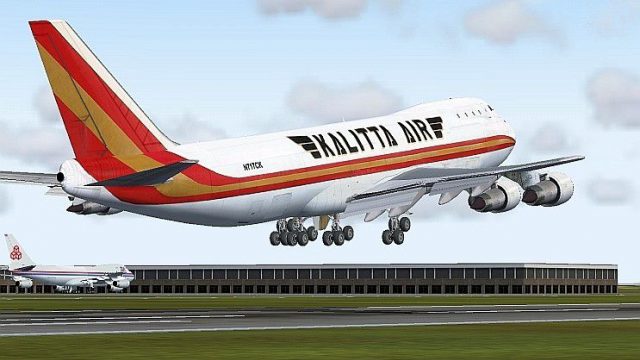 Screenshot 1 — Kalitta Air Boeing 747-2B4B SF