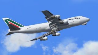 Screenshot 4 — Alitalia Cargo Boeing 747-228F/SCD