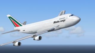 Screenshot 3 — Alitalia Cargo Boeing 747-228F/SCD