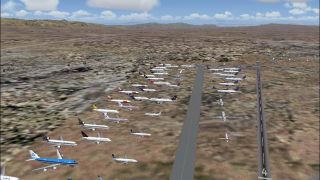 Screenshot 2 — KMHV, Mojave Airport, V2.0
