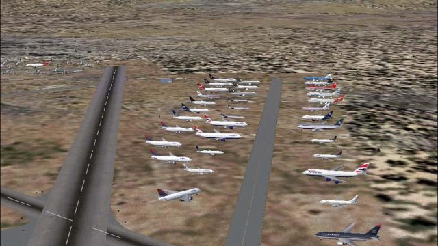 Screenshot 1 — KMHV, Mojave Airport, V2.0