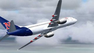 Screenshot 1 — Nurman Avia Boeing 737-800