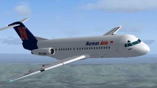 Screenshot 4 — Nurman Avia Fokker F28-4000