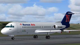 Screenshot 2 — Nurman Avia Fokker F28-4000