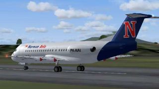 Screenshot 5 — Nurman Avia Fokker F28-4000
