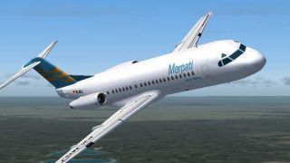 Screenshot 1 — Merpati Nusantara Airline Fokker 28