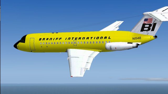 Screenshot 1 — Braniff BAC One-Eleven 200